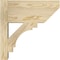 Ekena Millwork Merced Slat Rough Sawn Outlooker, Douglas Fir, 8"W x 16"D x 16"H OUT08X16X16MRC06RDF - alternate 2